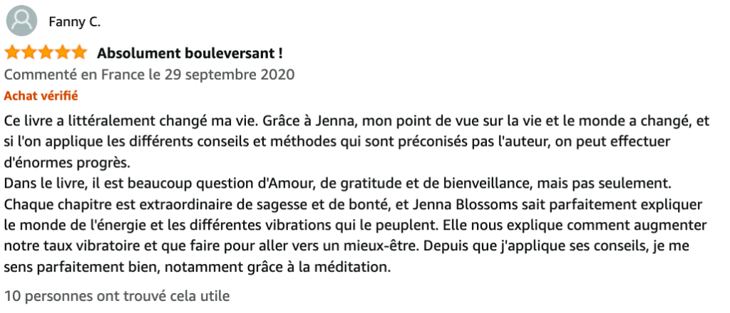 Fanny livre vibration