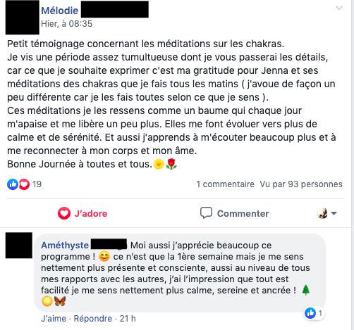 Témoignage Chakra 6