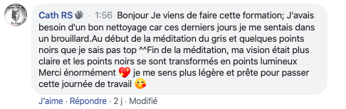 Cath nettoyer son aura