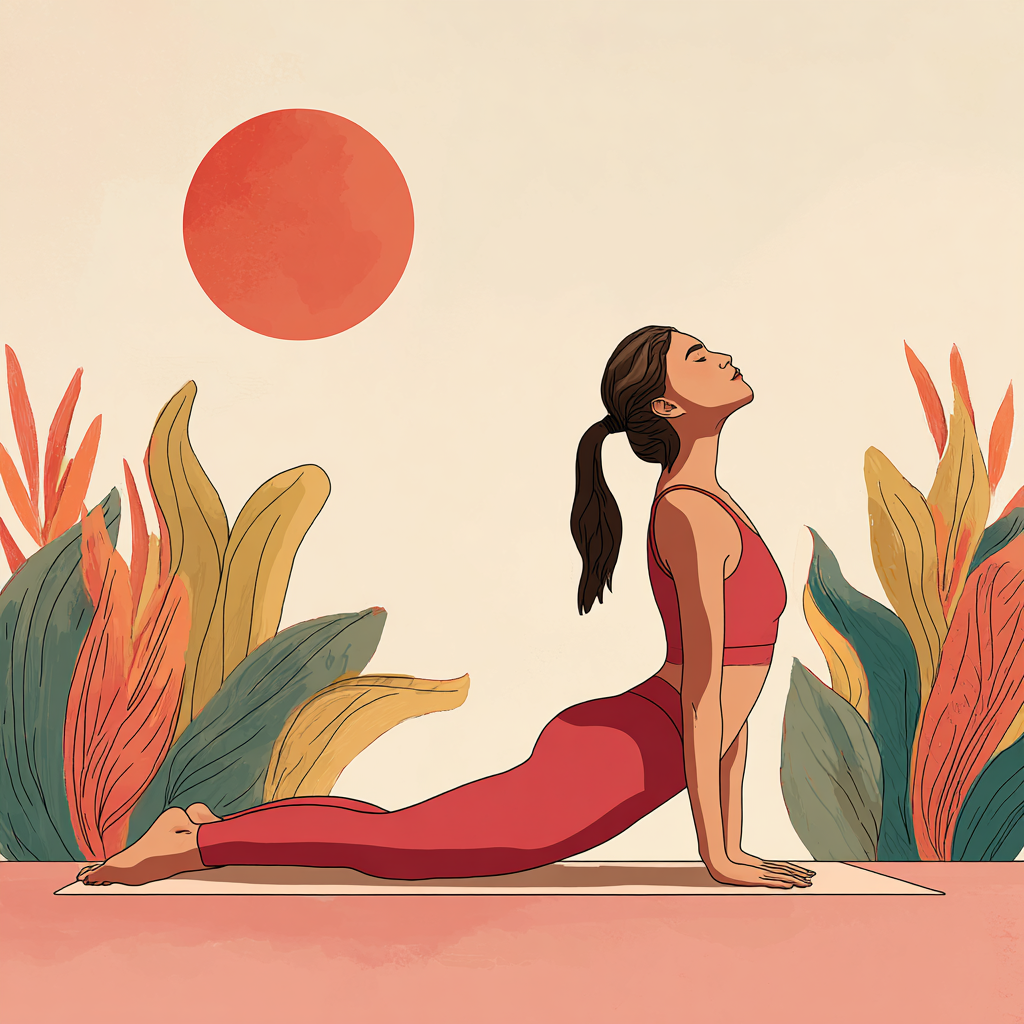 Posture yoga pour ouvrir le chakra du coeur